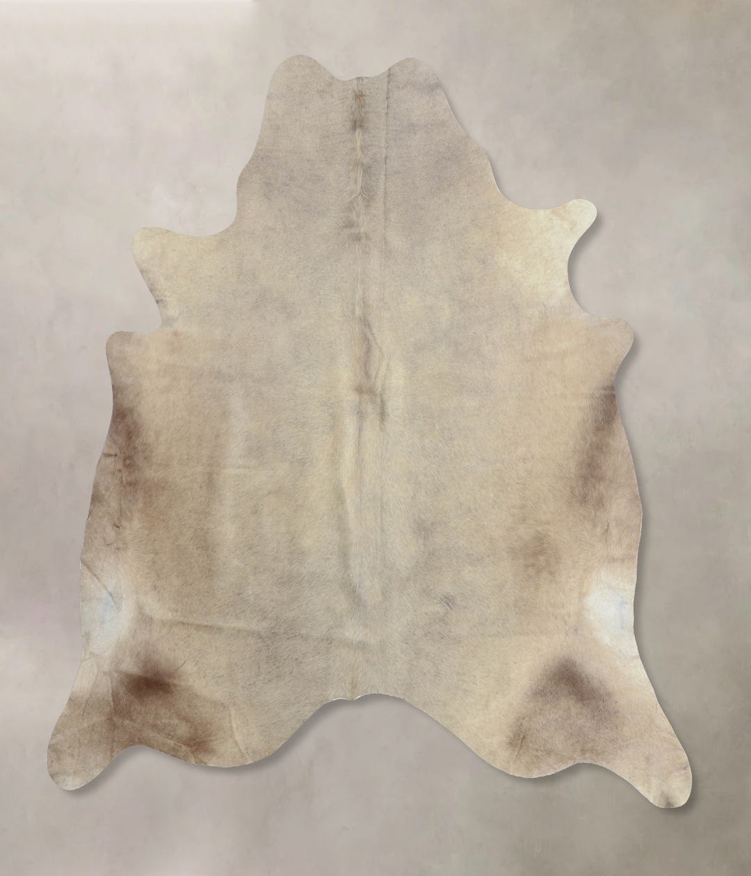 Champagne XX-Large Brazilian Cowhide Rug 7'10"H x 7'5"W #B8027 by Huds