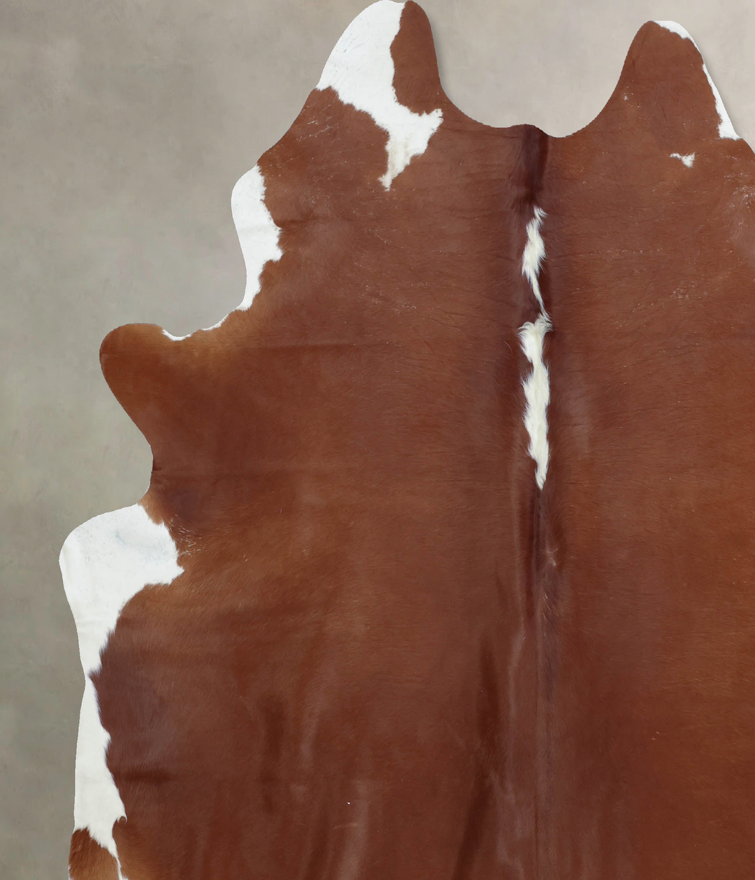 Hereford XX-Large Brazilian Cowhide Rug 8'0"H x 6'11"W #B8030 by Hudso
