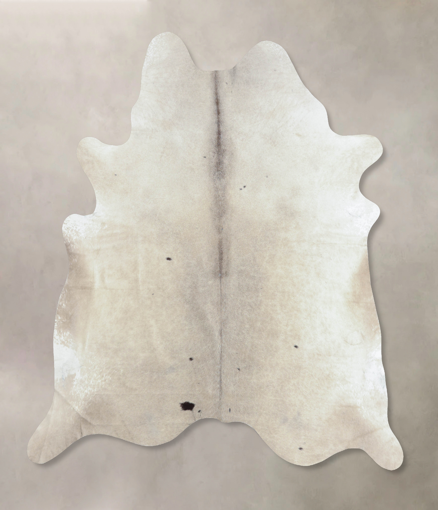 Champagne XX-Large Brazilian Cowhide Rug 8'7"H x 7'4"W #B8038 by Hudson Hides