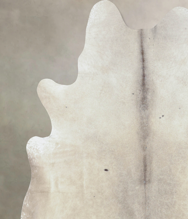 Champagne XX-Large Brazilian Cowhide Rug 8'7"H x 7'4"W #B8038 by Hudson Hides