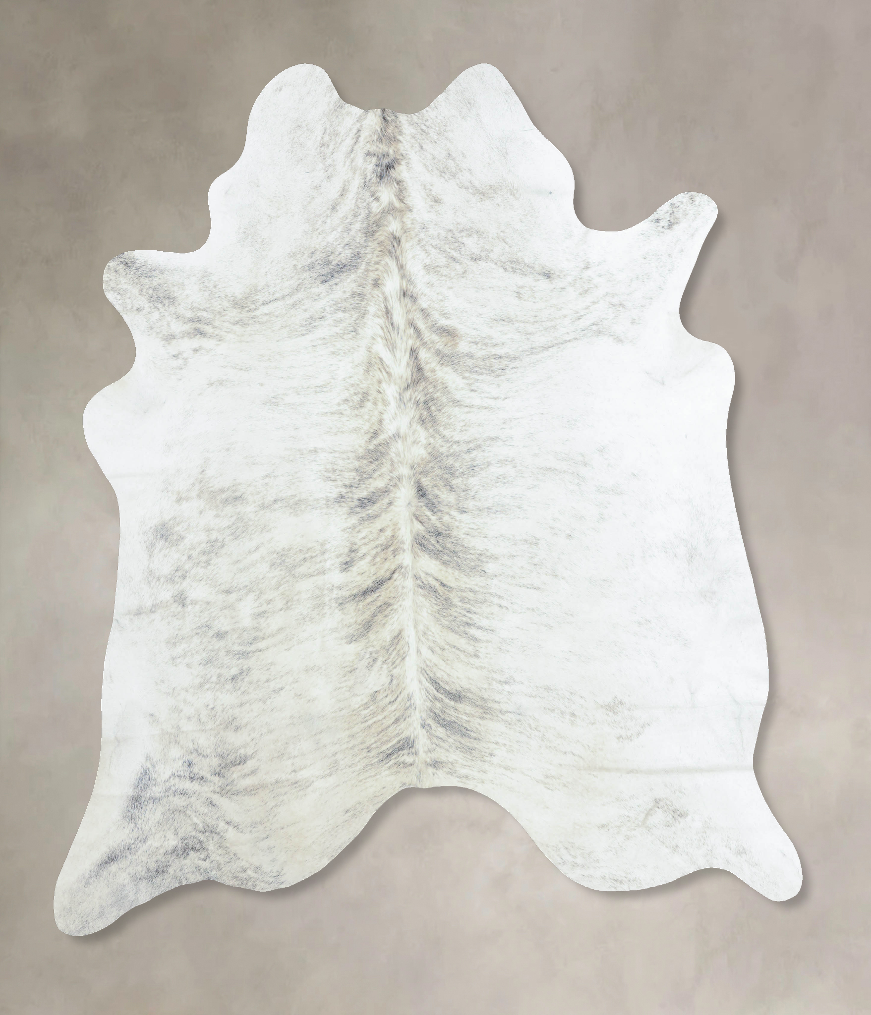 Grey Brindle Cowhide Rug #B8048