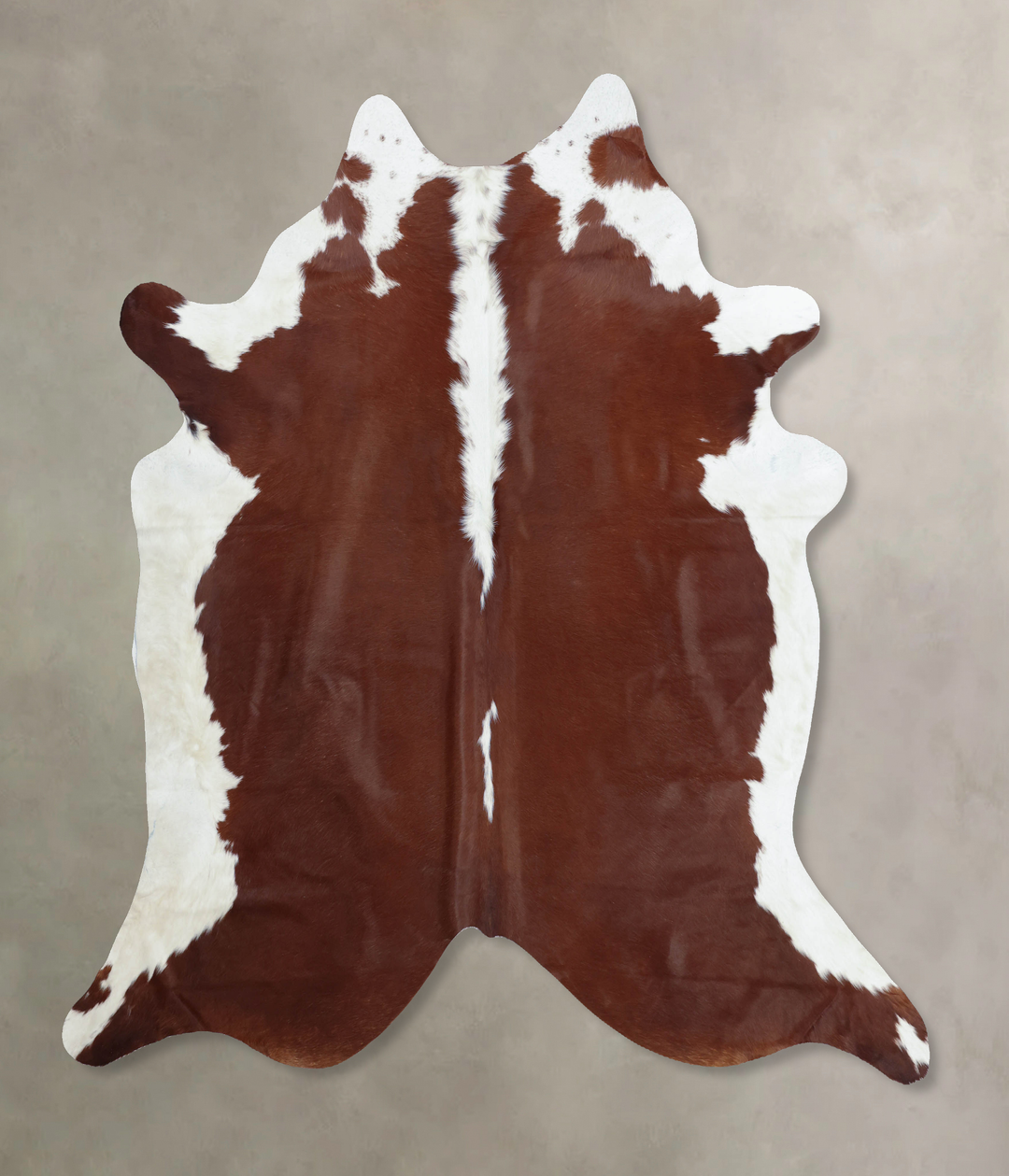 Hereford XX-Large Brazilian Cowhide Rug 7'10"H x 7'7"W #B8072 by Hudso