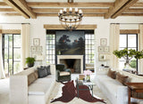 Hereford XX-Large Brazilian Cowhide Rug 7'10"H x 7'7"W #B8072 by Hudson Hides