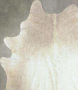 Taupe XX-Large Brazilian Cowhide Rug 7'10"H x 6'11"W #B8075 by Hudson Hides