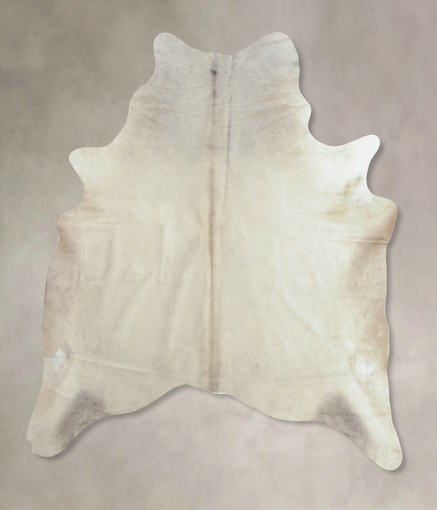 Champagne XX-Large Brazilian Cowhide Rug 8'5"H x 6'8"W #B8076 by Hudson Hides