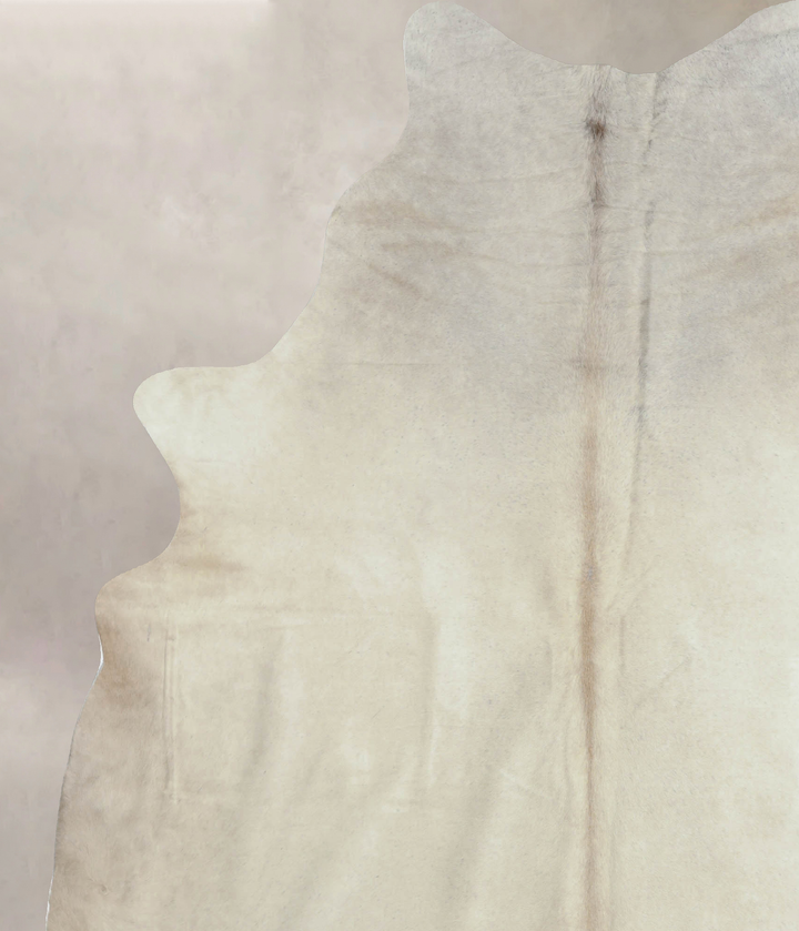 Champagne XX-Large Brazilian Cowhide Rug 8'5"H x 6'8"W #B8076 by Hudson Hides