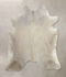 Champagne XX-Large Brazilian Cowhide Rug 7'4