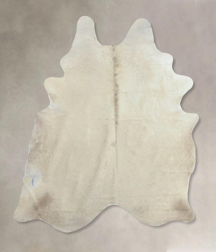 Champagne XX-Large Brazilian Cowhide Rug 8'6"H x 6'6"W #B8079 by Hudson Hides