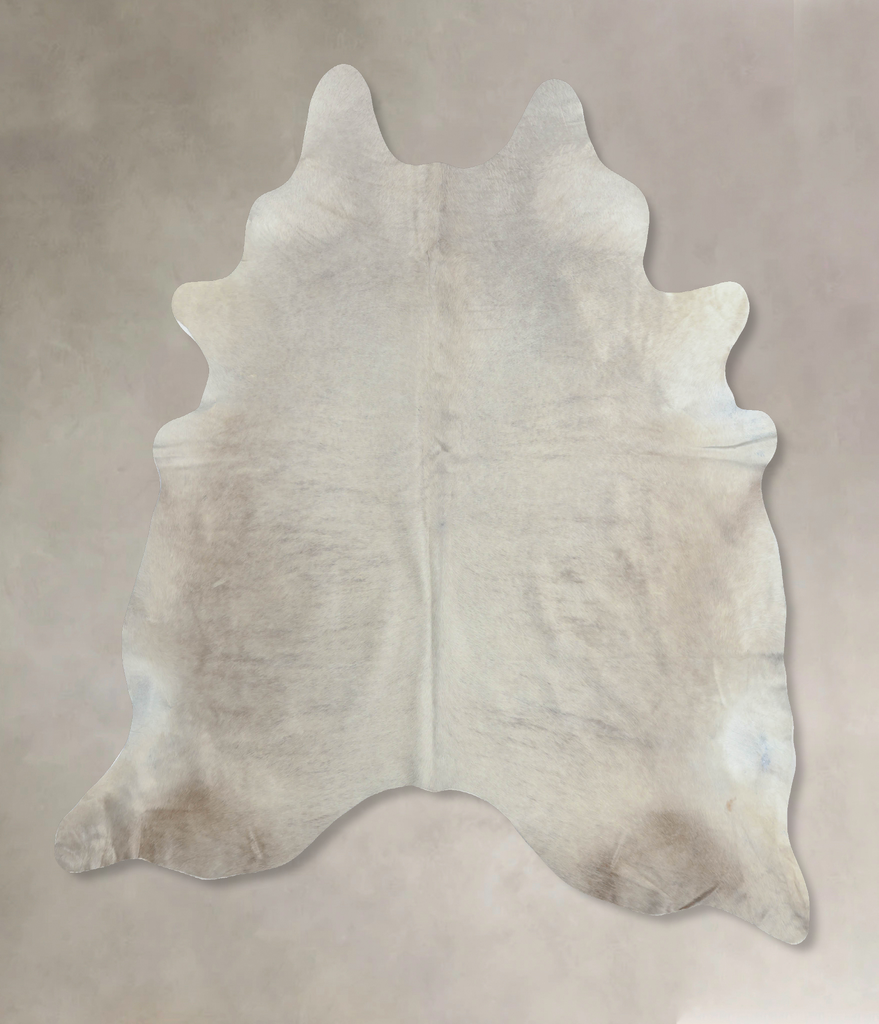 Champagne XX-Large Brazilian Cowhide Rug 7'11"H x 6'10"W #B8085 by Hudson Hides