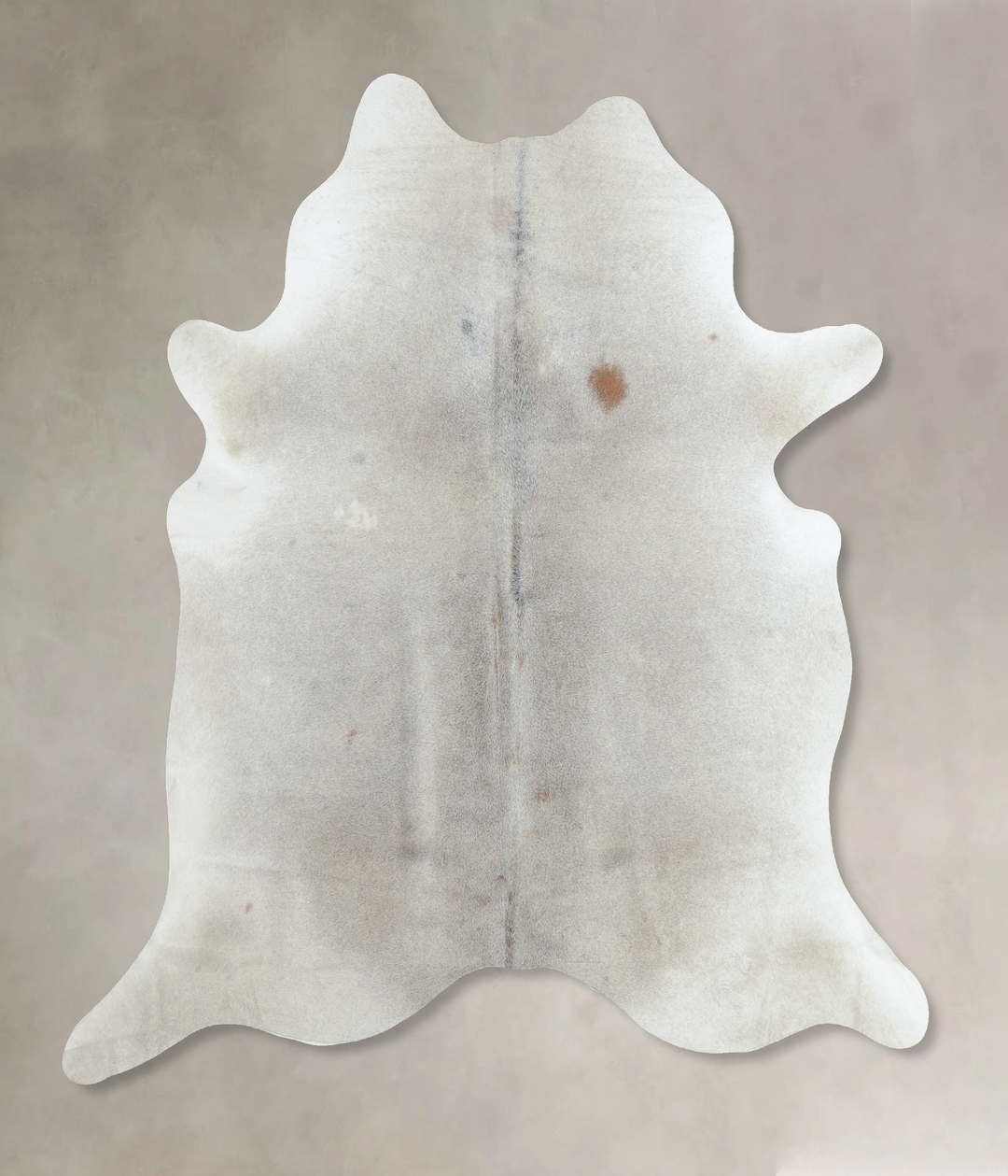 Medium Grey X-Large Brazilian Cowhide Rug 7'4"H x 6'5"W #B8127 by Huds