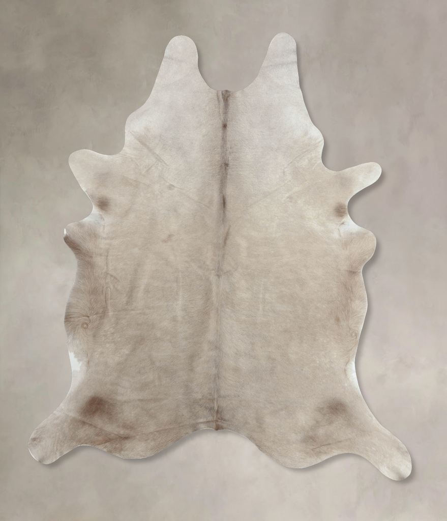 Champagne XX-Large Brazilian Cowhide Rug 8'6"H x 6'10"W #B8136 by Hudson Hides