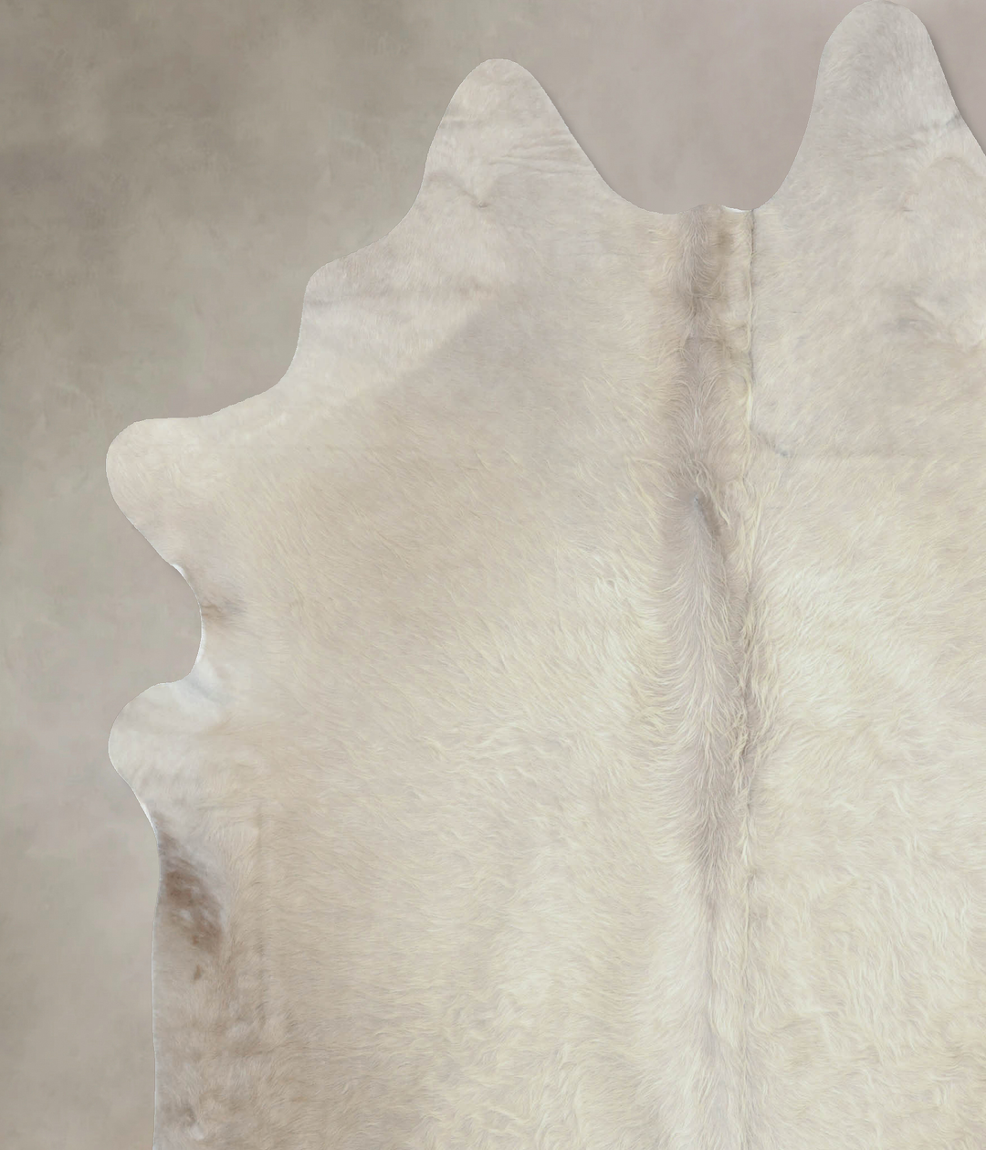 Champagne XX-Large Brazilian Cowhide Rug 7'10"H x 6'10"W #B8138 by Hud