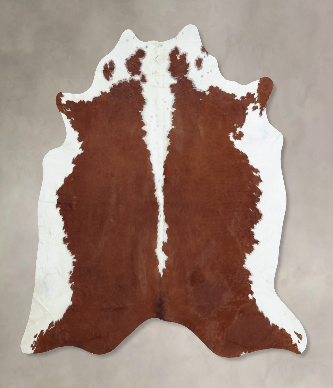 Hereford XX-Large Brazilian Cowhide Rug 7'5"H x 7'1"W #B8172 by Hudson