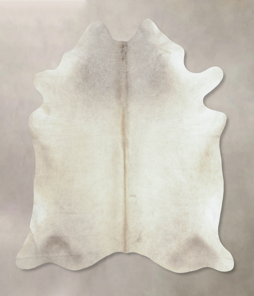Champagne XX-Large Brazilian Cowhide Rug 7'5"H x 7'1"W #B8190 by Hudson Hides