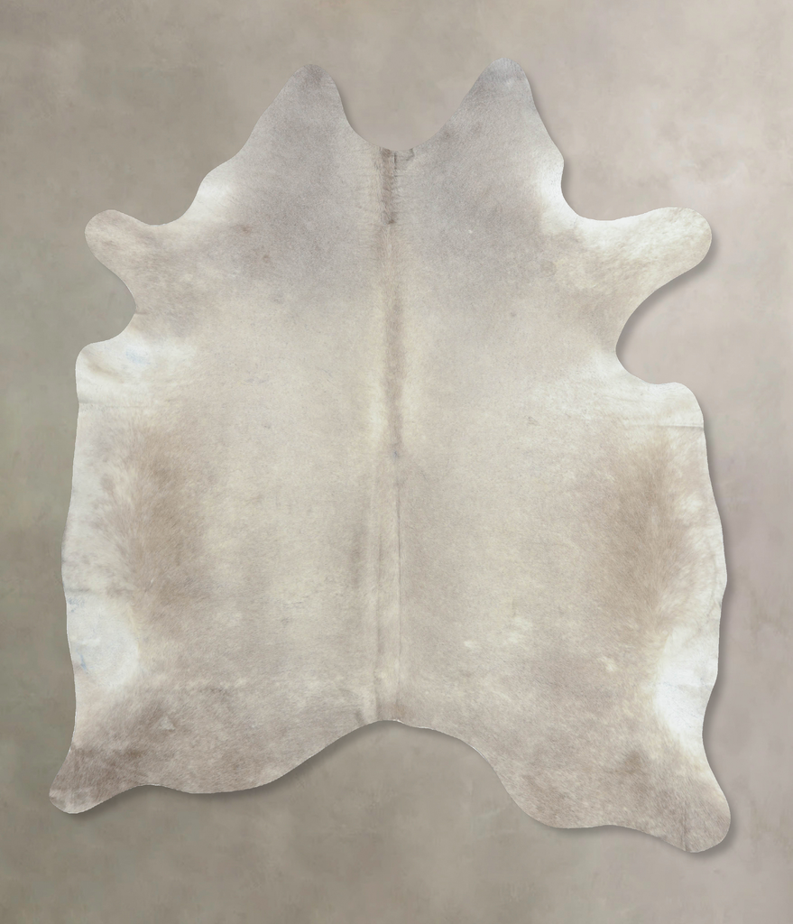 Champagne XX-Large Brazilian Cowhide Rug 7'11"H x 6'4"W #B8191 by Hudson Hides
