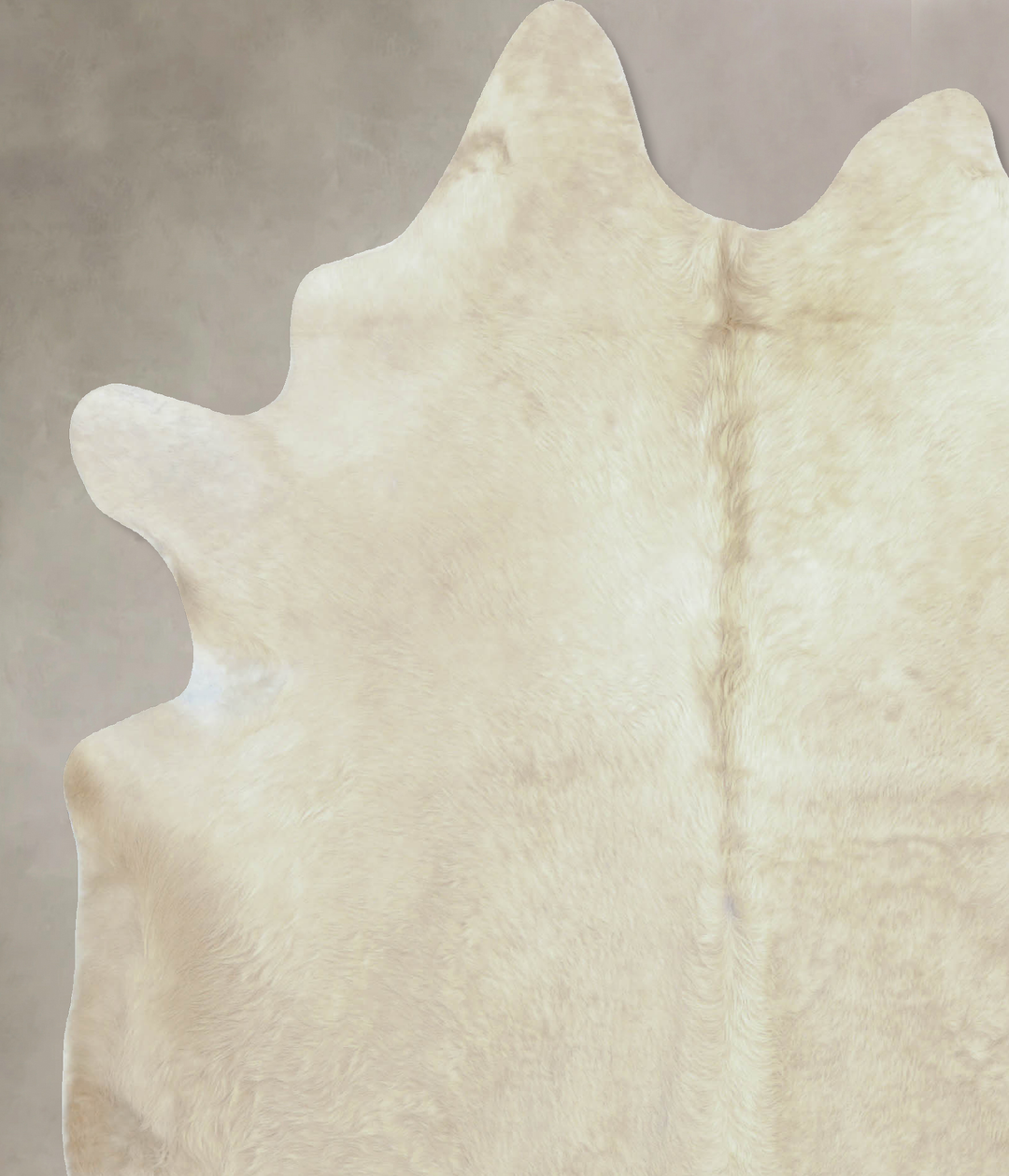 Champagne X-Large Brazilian Cowhide Rug 7'7"H x 6'4"W #B8193 by Hudson