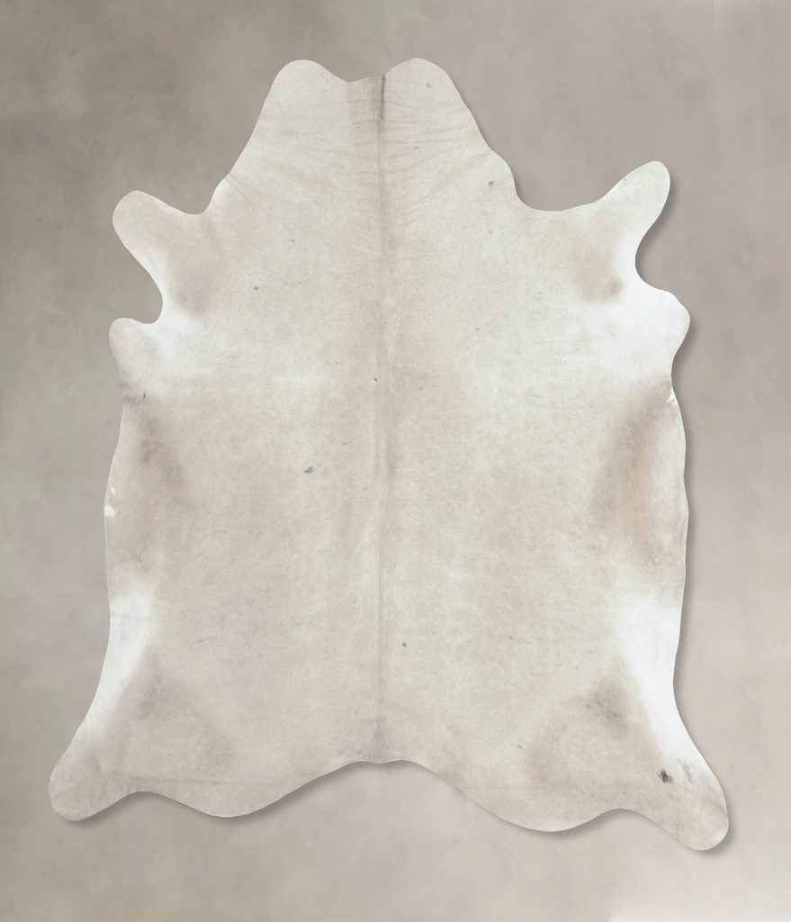 Champagne XX-Large Brazilian Cowhide Rug 7'8"H x 6'11"W #B8194 by Hudson Hides