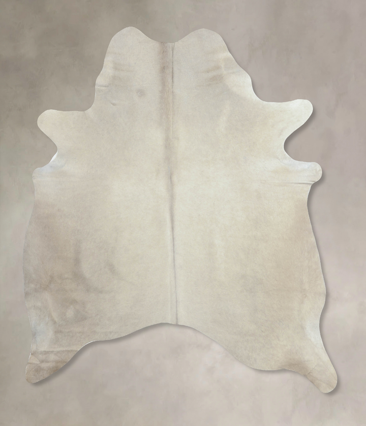 Champagne X-Large Brazilian Cowhide Rug 7'3"H x 6'1"W #B8213 by Hudson Hides