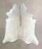Grey with Beige XX-Large Brazilian Cowhide Rug 7'8