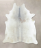Grey with Beige XX-Large Brazilian Cowhide Rug 8'1
