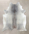 Medium Grey XX-Large Brazilian Cowhide Rug 8'1