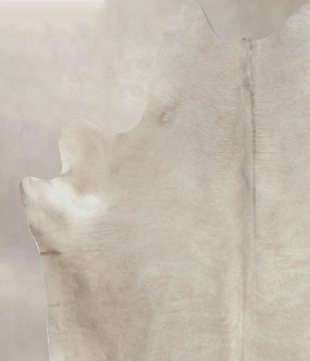 Champagne XX-Large Brazilian Cowhide Rug 7'7"H x 6'11"W #B8252 by Huds