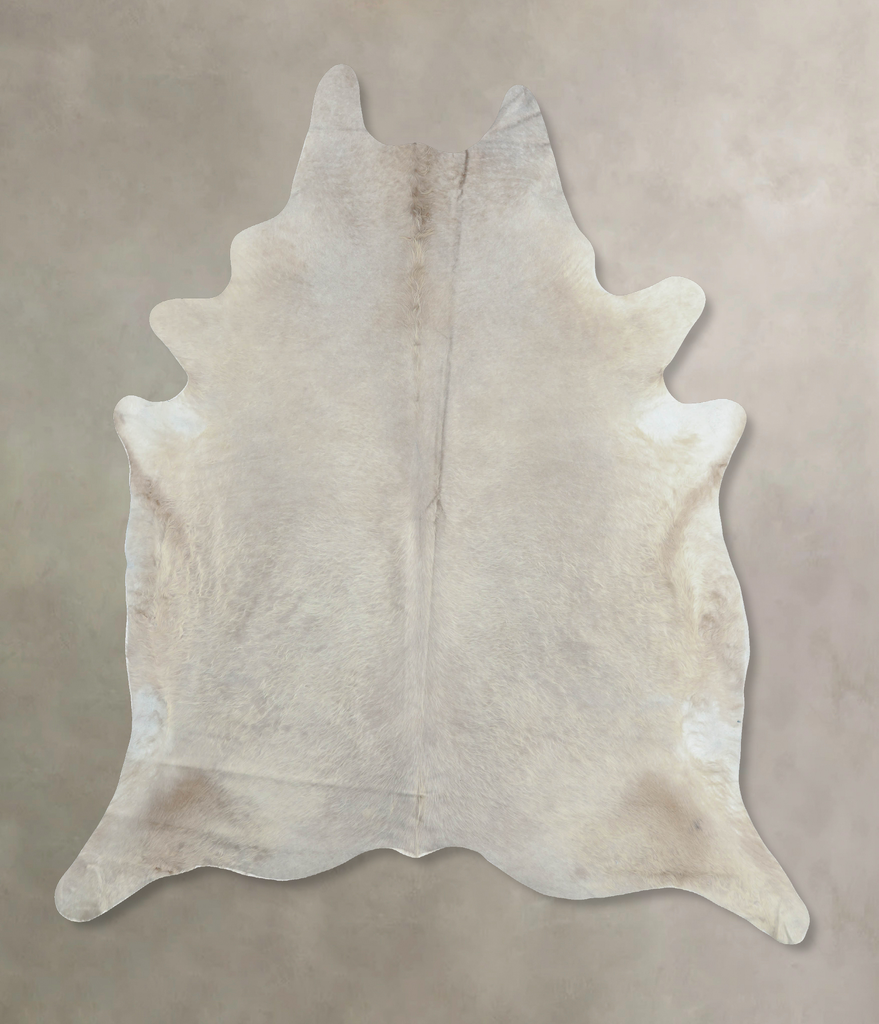 Champagne XX-Large Brazilian Cowhide Rug 8'10"H x 7'6"W #B8299 by Hudson Hides