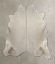 Taupe XX-Large Brazilian Cowhide Rug 7'7"H x 7'2"W #B8302 by Hudson Hides