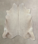Taupe XX-Large Brazilian Cowhide Rug 7'7"H x 7'2"W #B8302 by Hudson Hides
