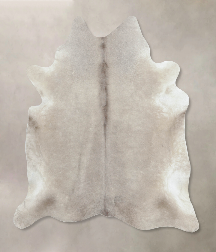 Champagne XX-Large Brazilian Cowhide Rug 7'2"H x 7'0"W #B8303 by Hudson Hides