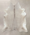 Champagne XX-Large Brazilian Cowhide Rug 7'2