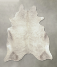 Taupe X-Large Brazilian Cowhide Rug 7'6"H x 6'7"W #B8315 by Hudson Hides