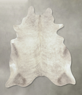 Taupe X-Large Brazilian Cowhide Rug 7'6"H x 6'7"W #B8315 by Hudson Hides