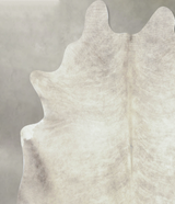 Taupe X-Large Brazilian Cowhide Rug 7'6"H x 6'7"W #B8315 by Hudson Hides