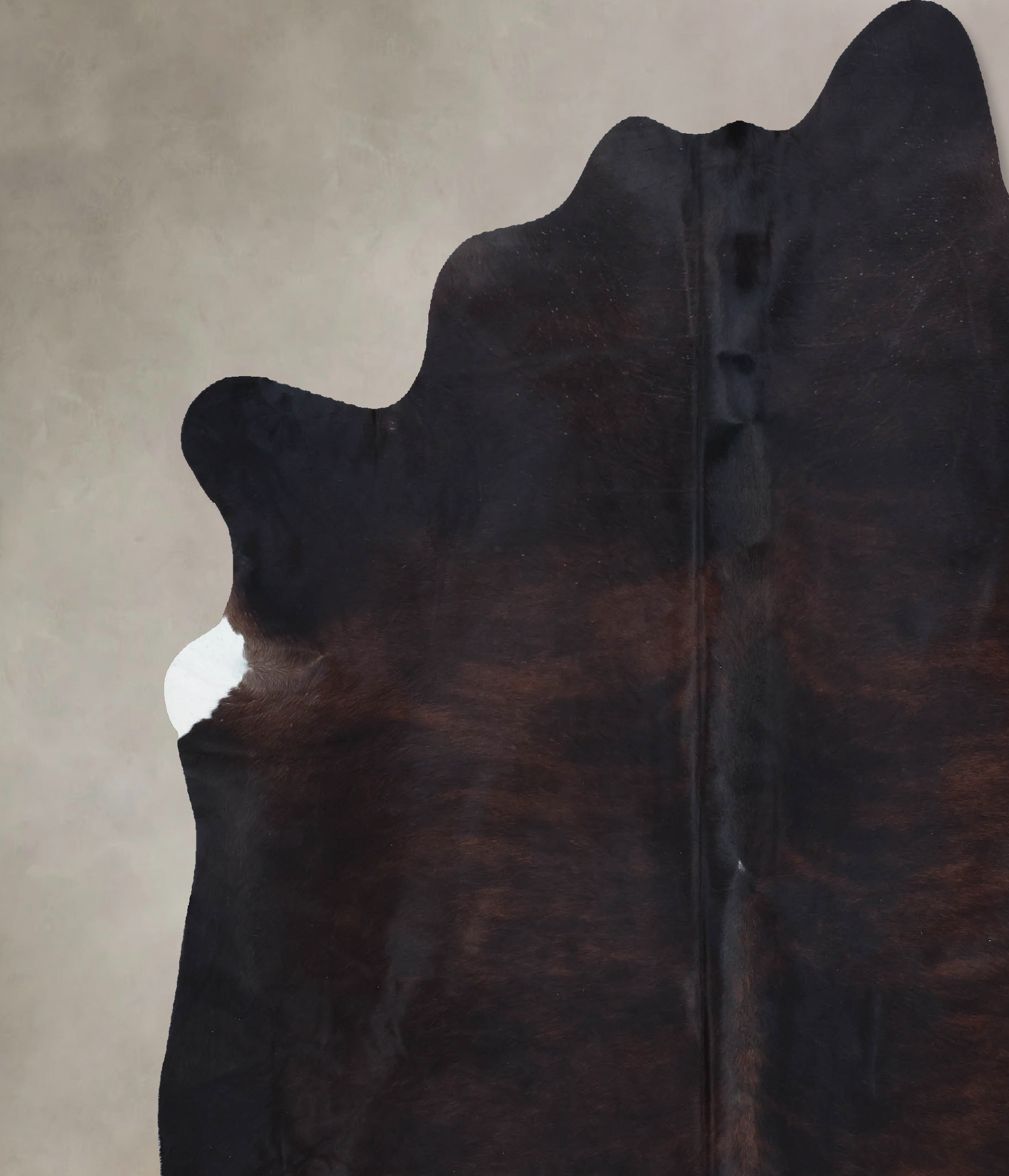 Dark Brindle Cowhide Rug #B8347