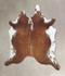 Hereford X-Large Brazilian Cowhide Rug 7'1