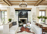 Hereford X-Large Brazilian Cowhide Rug 7'1"H x 6'1"W #B8400 by Hudson Hides