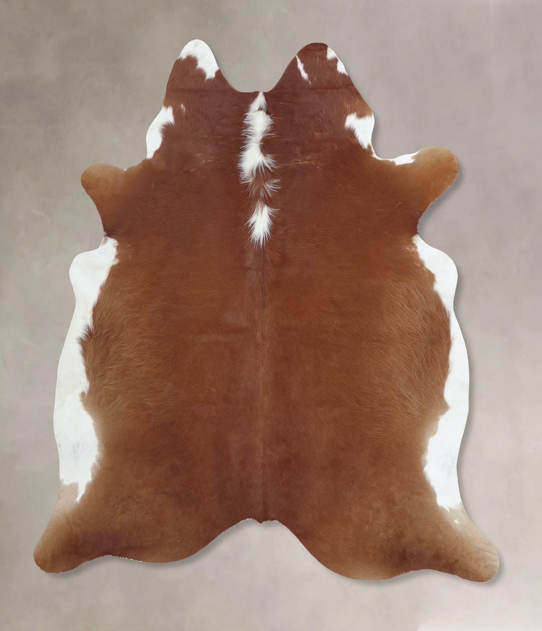 Hereford X-Large Brazilian Cowhide Rug 6'10"H x 6'1"W #B8401 by Hudson