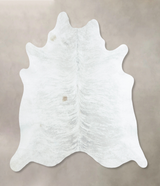 Grey Brindle X-Large Brazilian Cowhide Rug 7'3"H x 6'9"W #B8427 by Hudson Hides