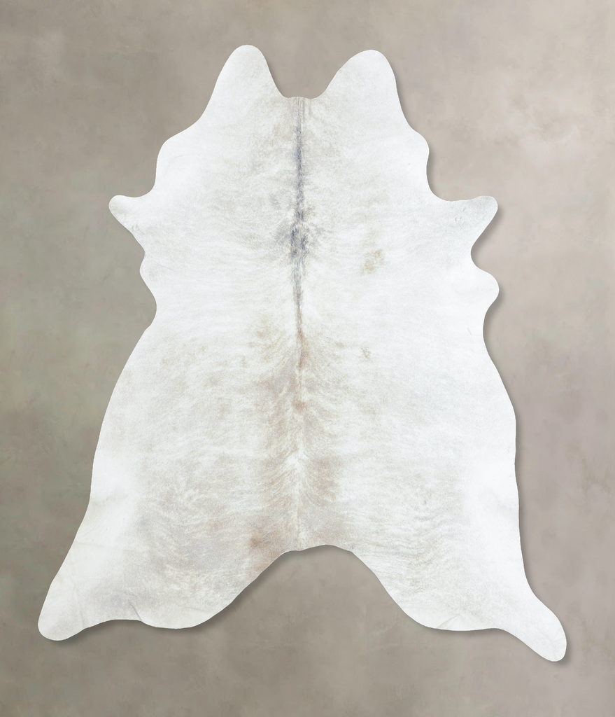 Grey Brindle XX-Large Brazilian Cowhide Rug 8'8"H x 7'5"W #B8440 by Hudson Hides