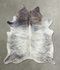 Grey Brindle XX-Large Brazilian Cowhide Rug 8'5