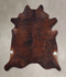 Dark Brindle XX-Large Brazilian Cowhide Rug 7'9