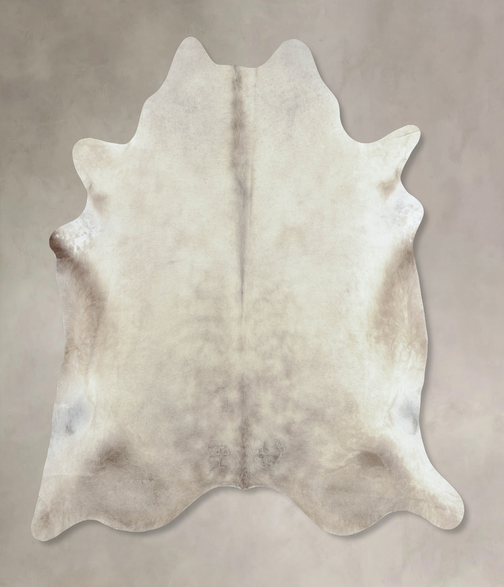 Champagne XX-Large Brazilian Cowhide Rug 7'9"H x 7'1"W #B8526 by Hudson Hides