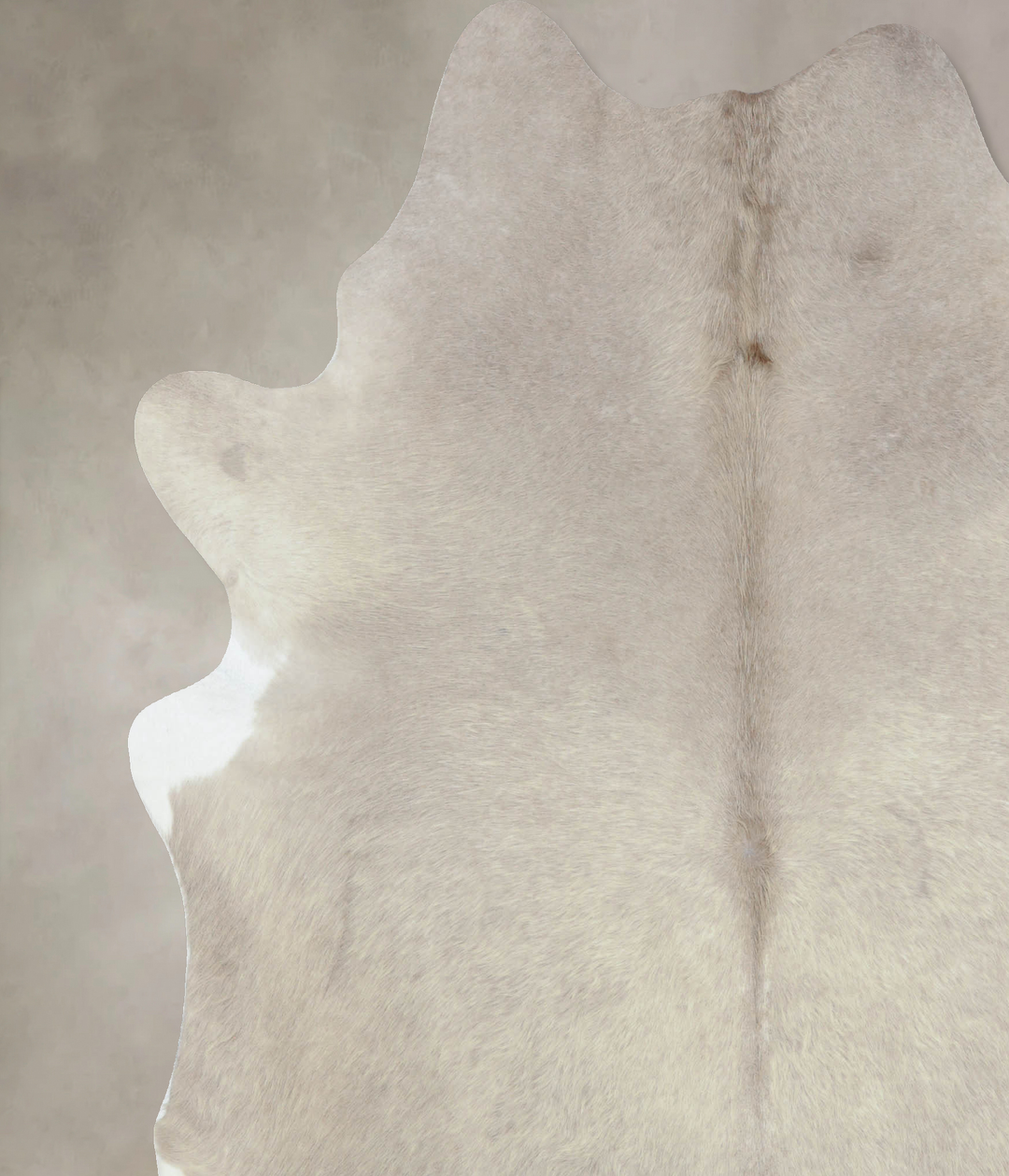 Champagne XX-Large Brazilian Cowhide Rug 8'0"H x 6'10"W #B8528 by Huds