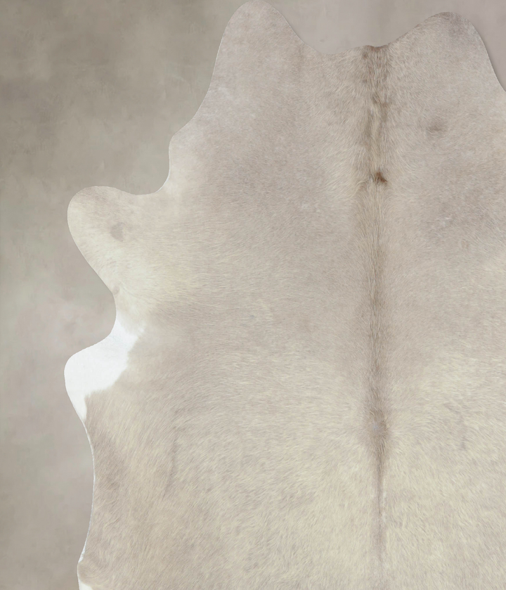 Champagne XX-Large Brazilian Cowhide Rug 8'0"H x 6'10"W #B8528 by Hudson Hides