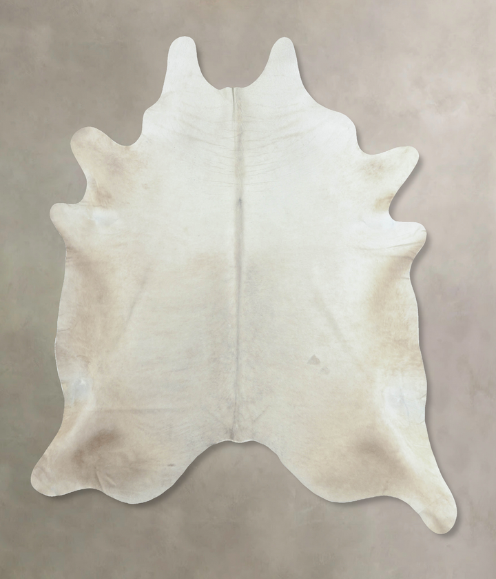 Champagne XX-Large Brazilian Cowhide Rug 8'5"H x 7'0"W #B8563 by Hudson Hides