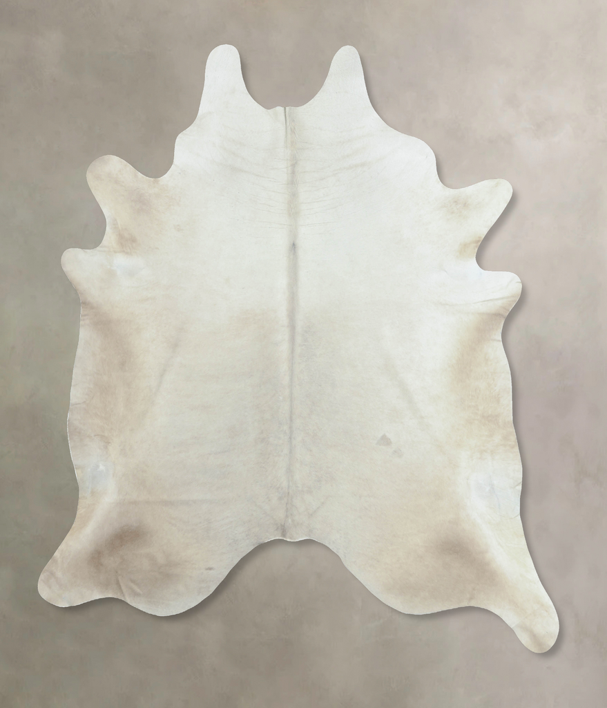 Champagne XX-Large Brazilian Cowhide Rug 8'5"H x 7'0"W #B8563 by Hudson Hides