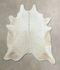 Champagne XX-Large Brazilian Cowhide Rug 8'5