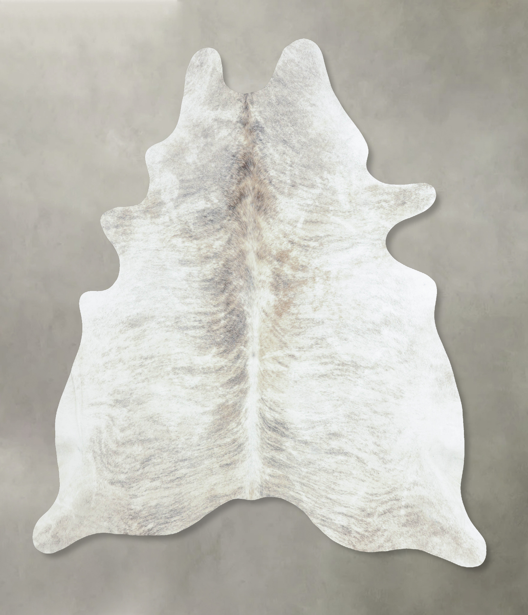 Light Brindle XX-Large Brazilian Cowhide Rug 8'2"H x 6'8"W #B8597 by H