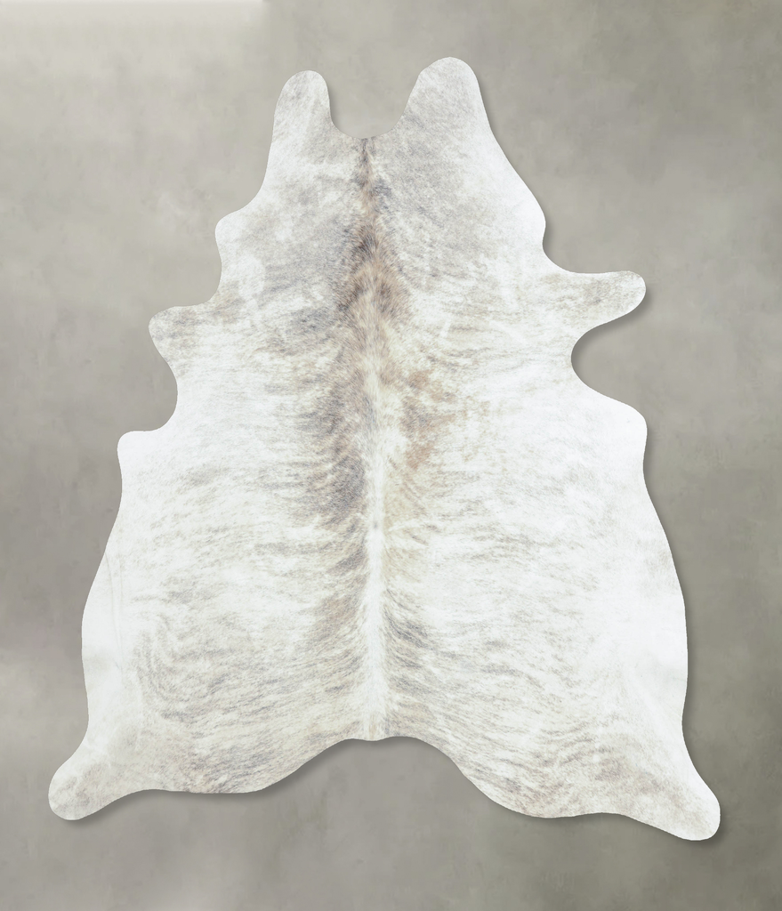 Light Brindle XX-Large Brazilian Cowhide Rug 8'2"H x 6'8"W #B8597 by Hudson Hides